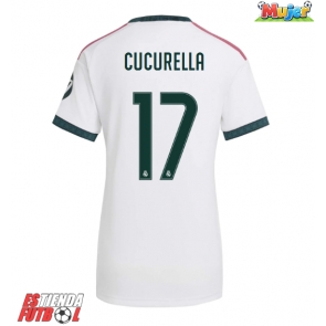 Real Madrid Marc Cucurella #17 Primera Equipación Mujer 2026-27 Manga Corta